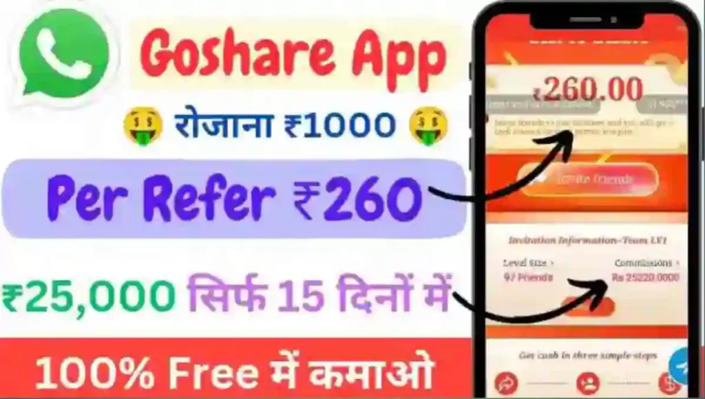 गो शेयर से पैसे कैसे कमाए